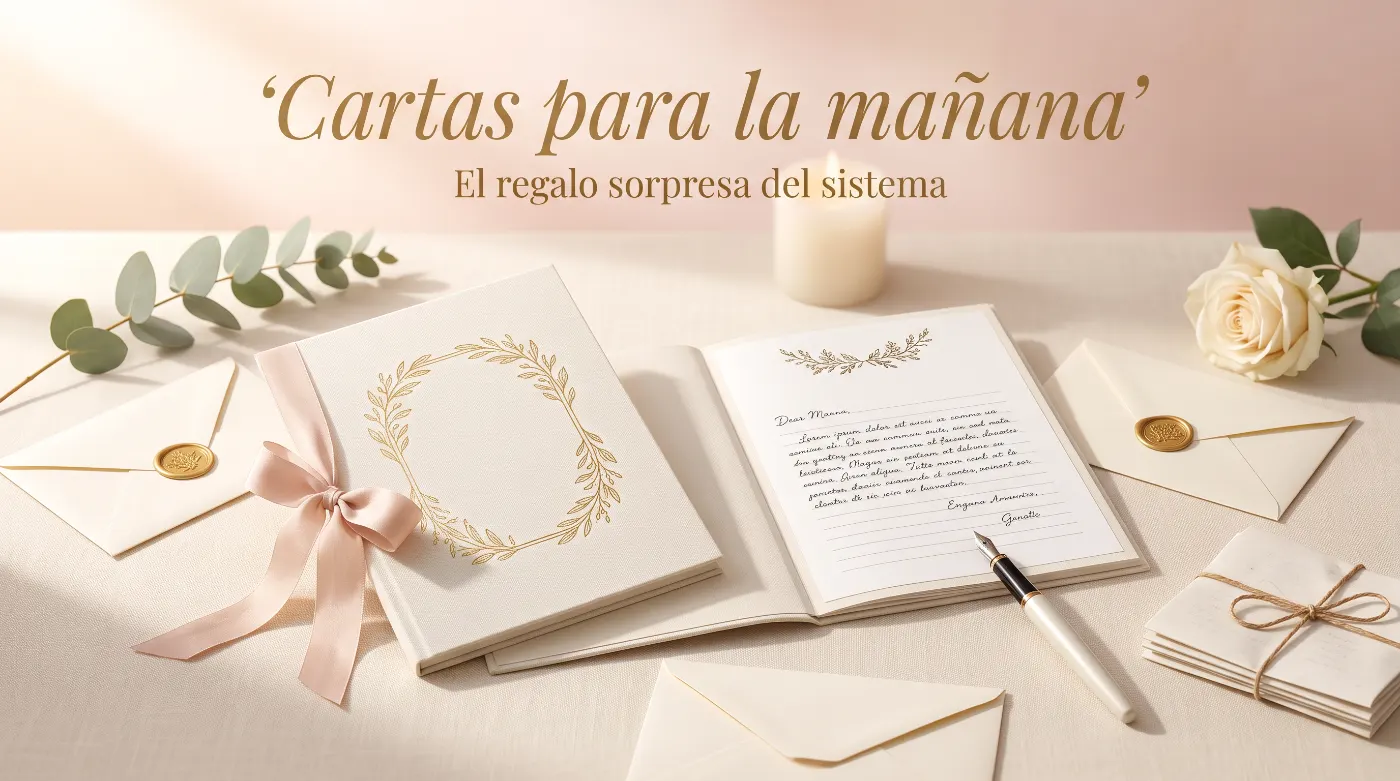 Cartas para la mañana, el obsequio sorpresa